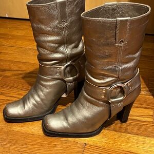 Michael Kors Gold Boots